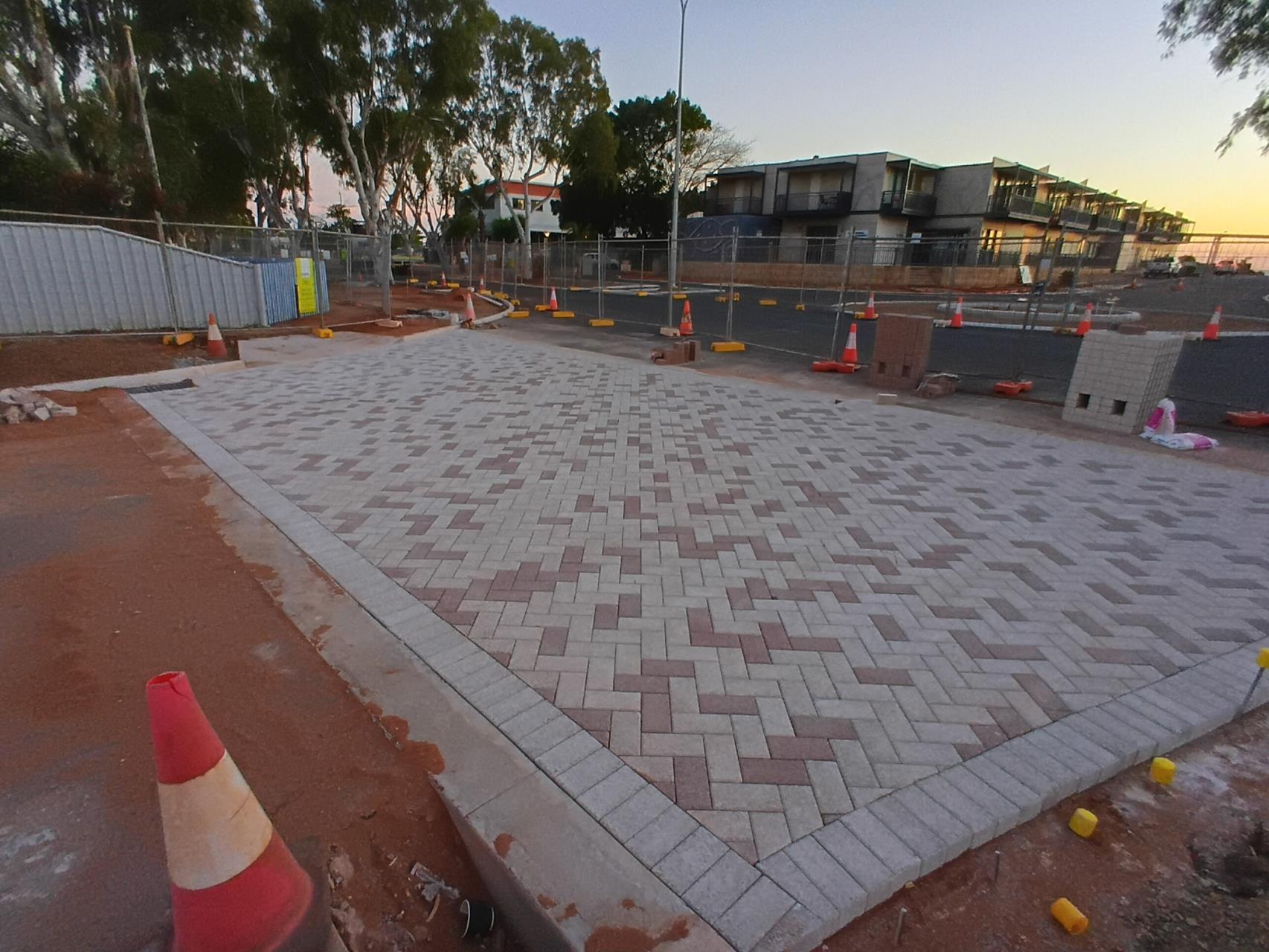 Onslow Town Centre Upgrade – Project Progress and Upcoming Phase Changeover