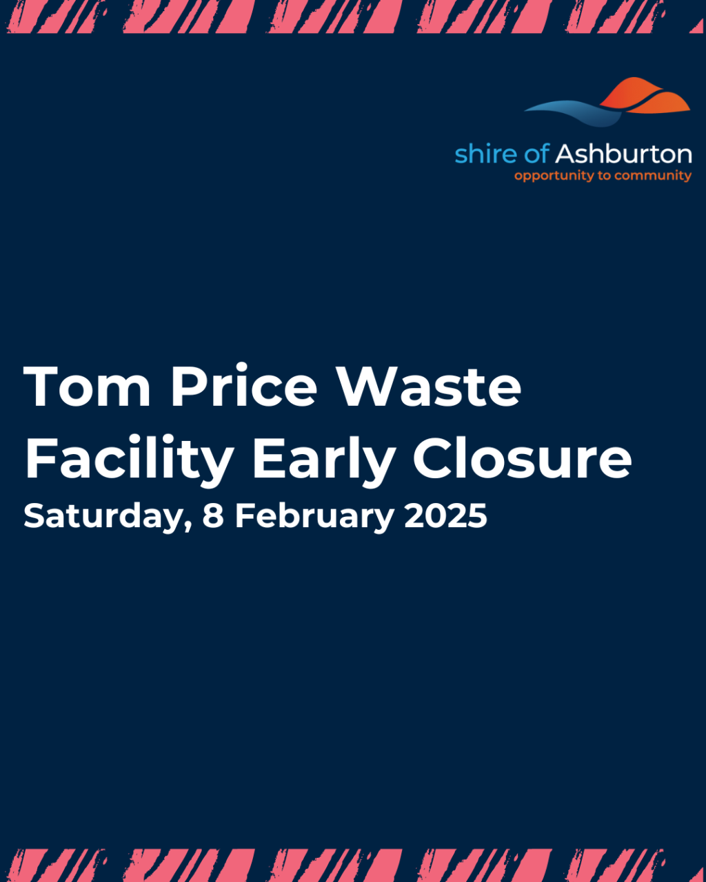 Tom Price Waste Facility Closing Early