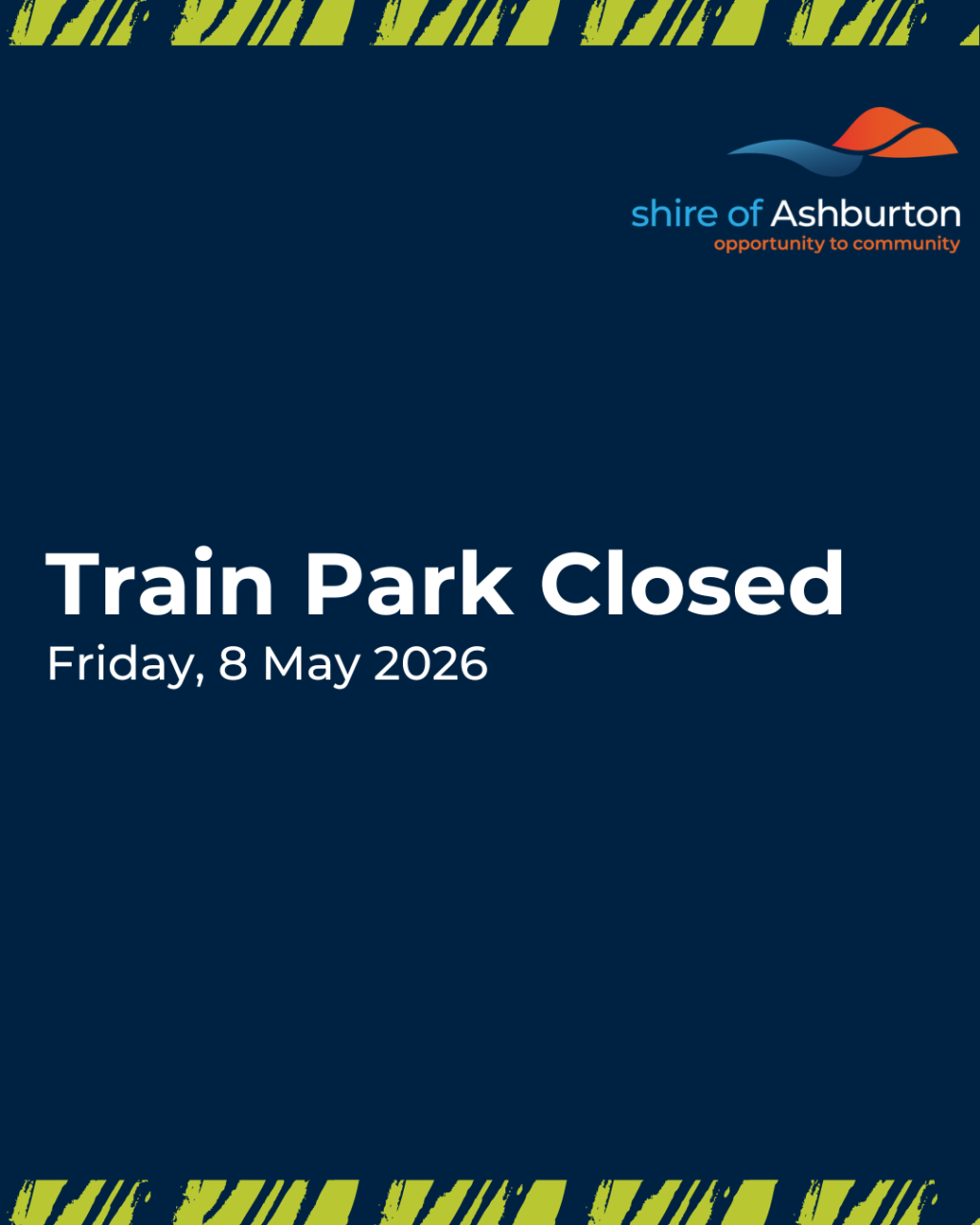 Train Park Closed