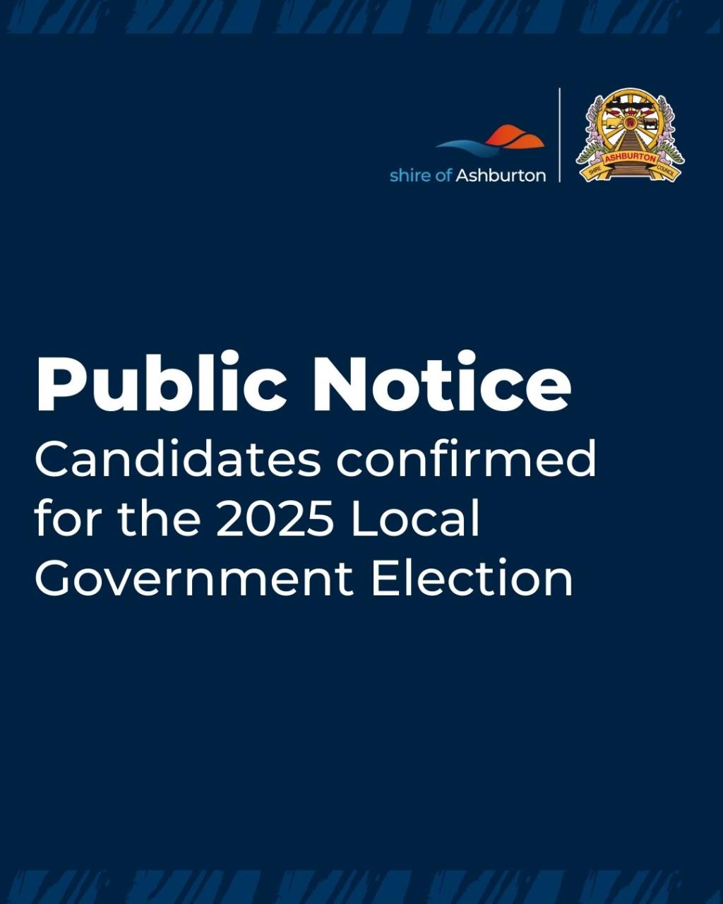 2025 Local Government Election – Candidate Listing