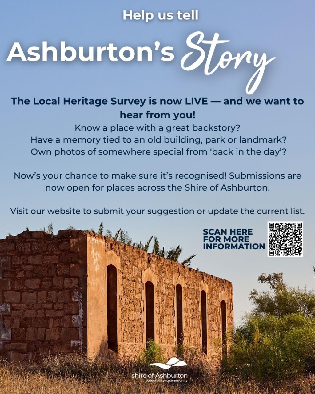 The Local Heritage Survey Nominations are now LIVE — and we want to hear