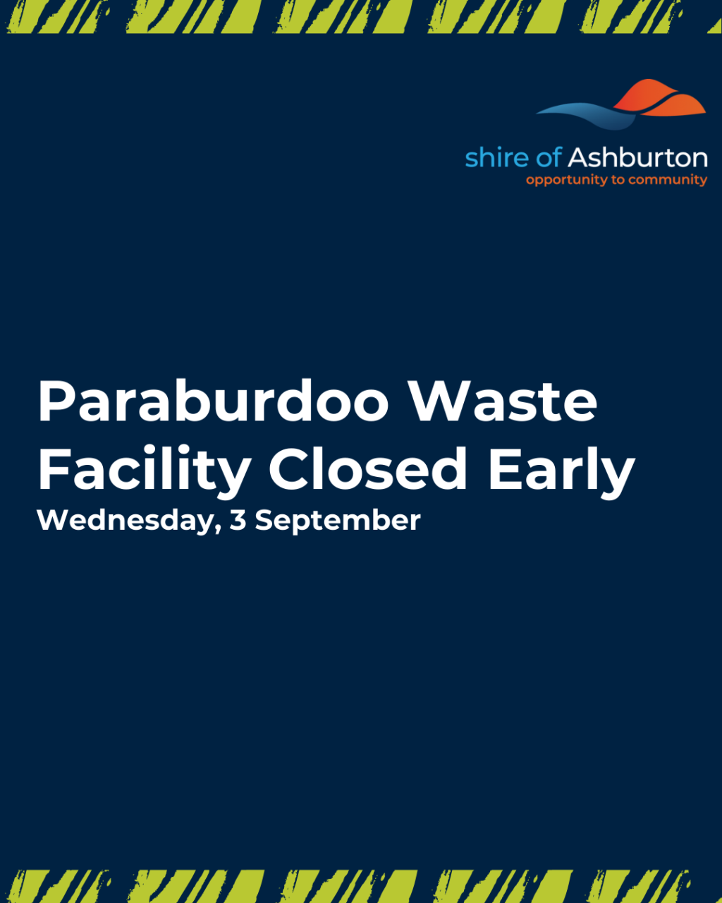 Paraburdoo Waste Facility Closed Early
