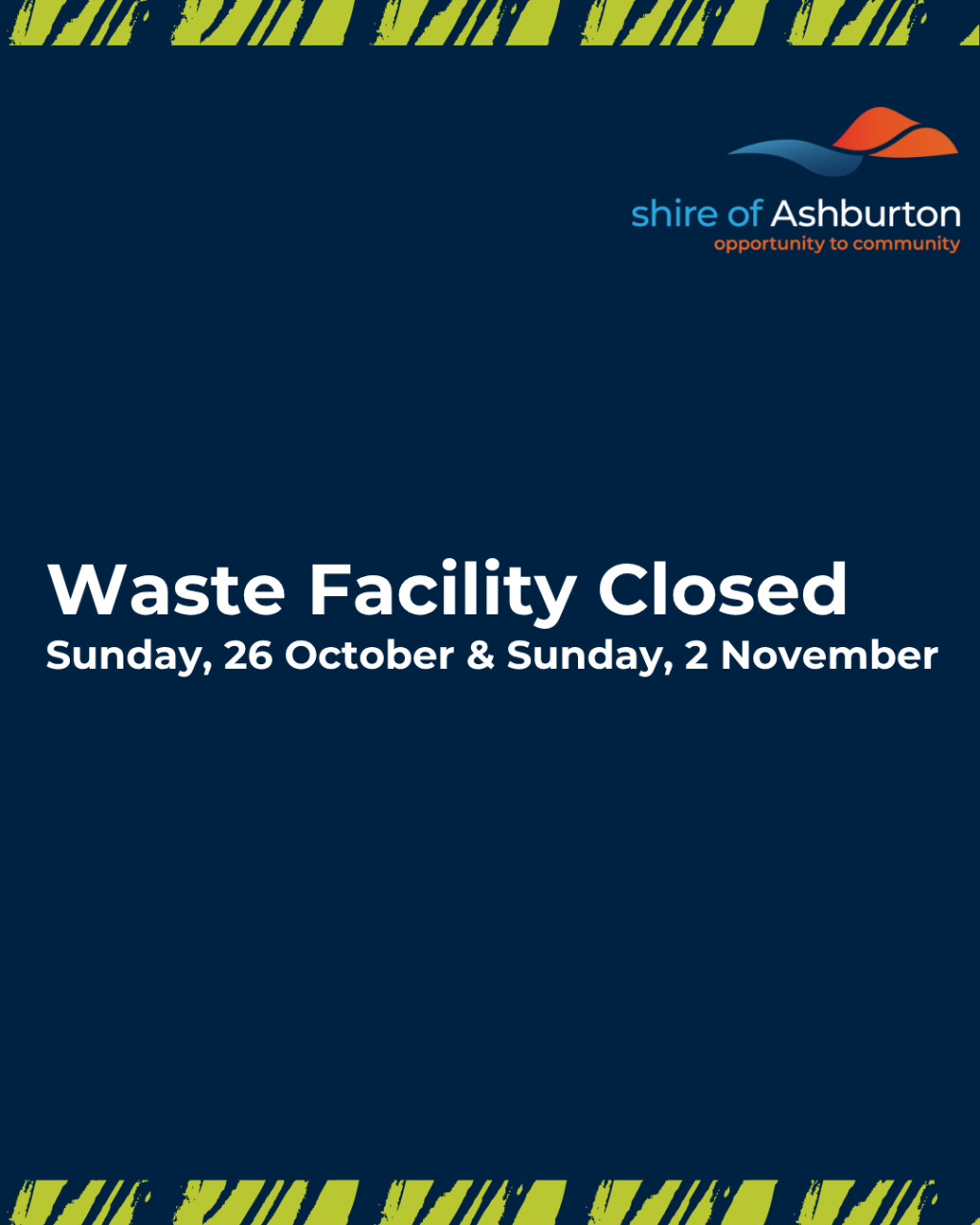 Paraburdoo Waste Facility Closed