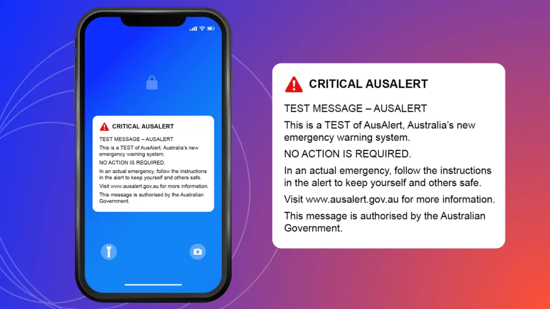 AusAlert System Trial – Monday 27 July 2026