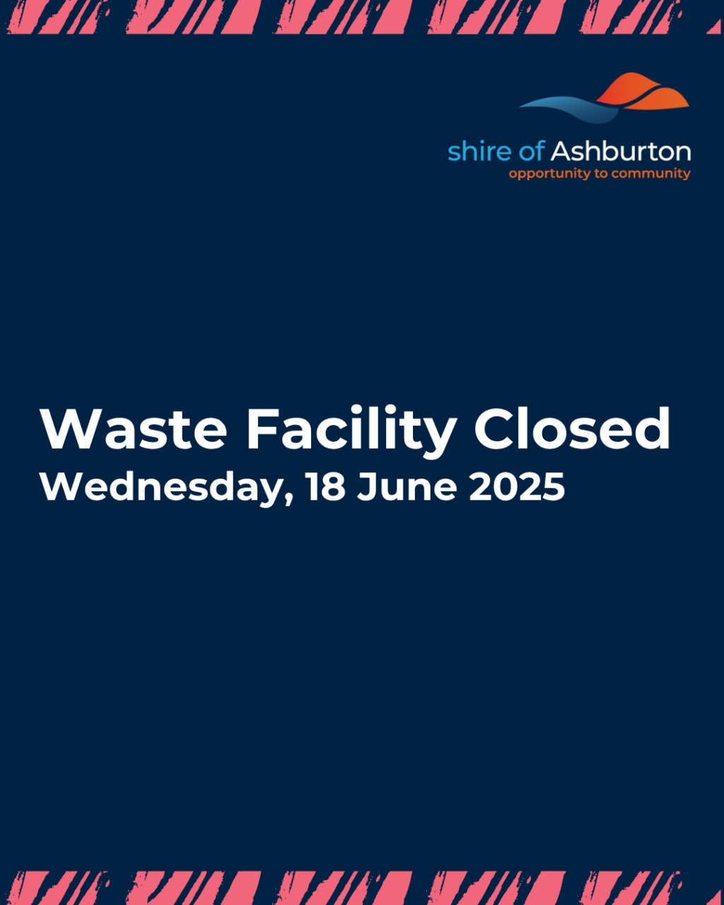 Tom Price Waste Facility Closed