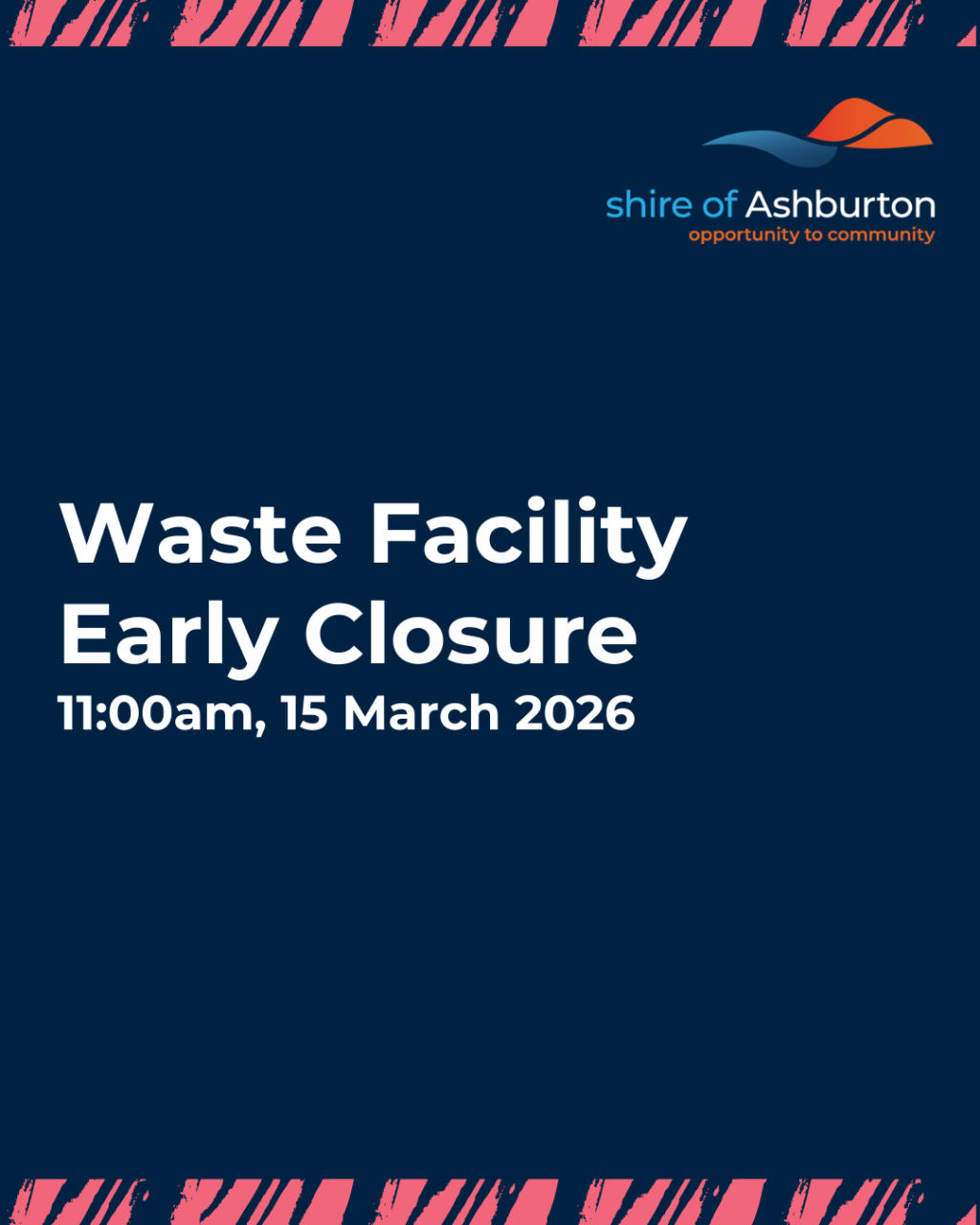 Tom Price Waste Facility Early Closure
