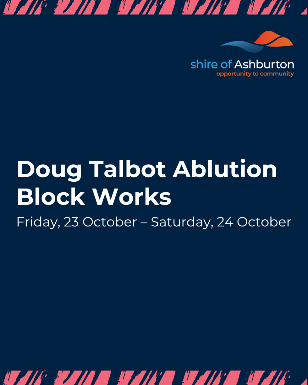 Doug Talbot Ablution Block Works