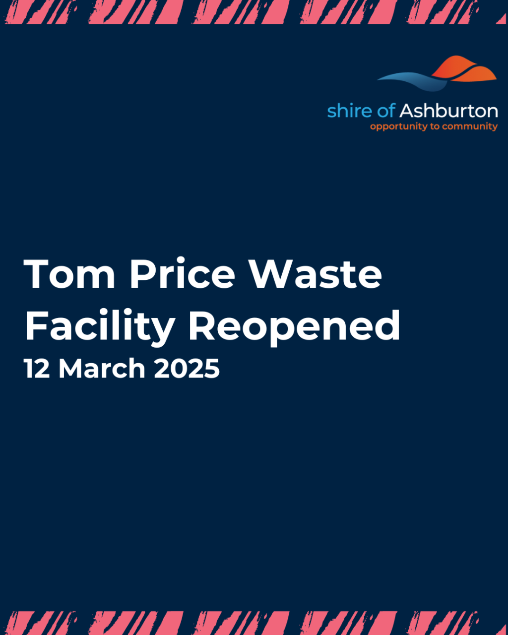 Tom Price Waste Facility Reopened