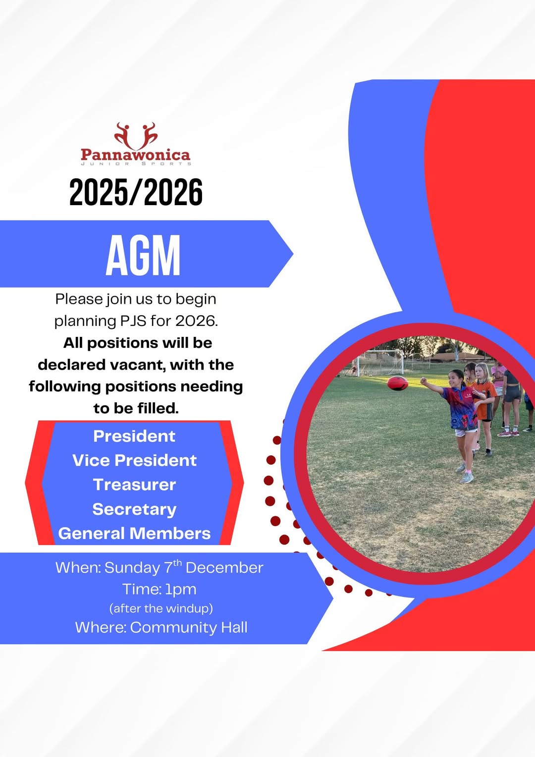 Pannawonica Junior Sports AGM