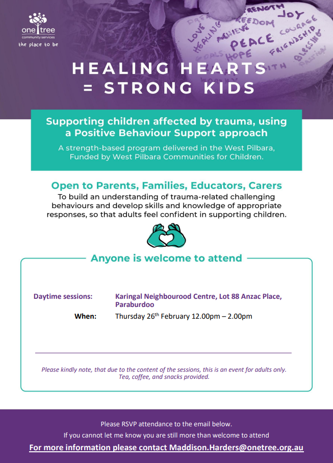 Healing Hearts Workshop