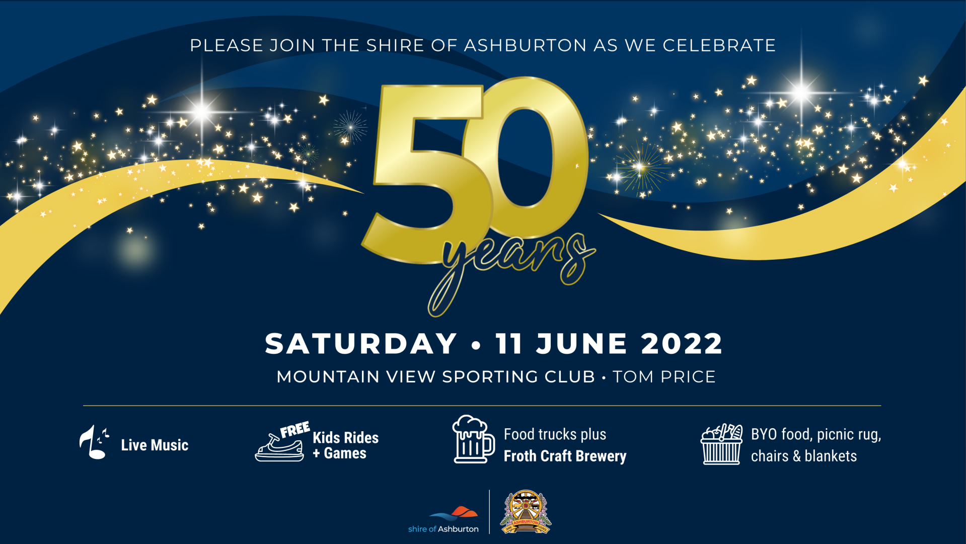 Shire of Ashburton 50th Anniversary Celebrations - Tom Price