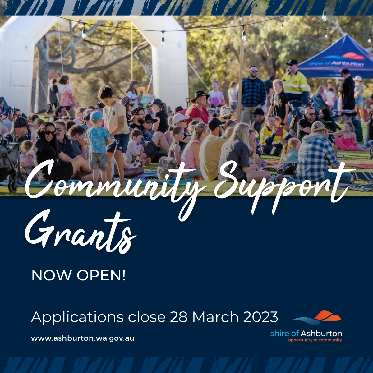 Round two of Community Support and Signature Event Grants now open