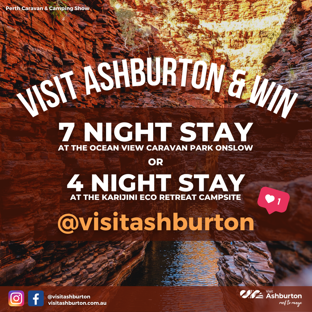Visit Ashburton at the 2023 Perth Caravan & Camping Show