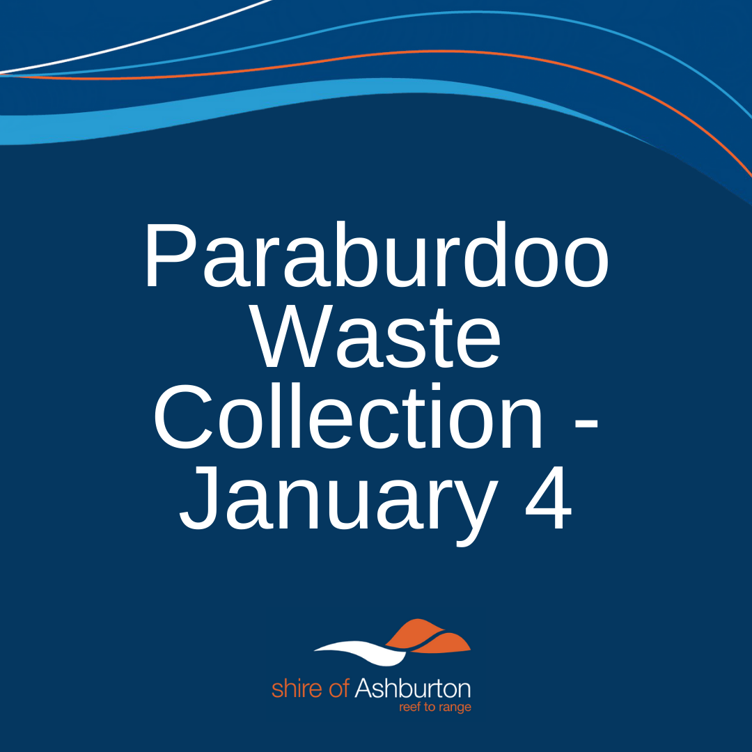 Paraburdoo Domestic Waste Collection - Rescheduled