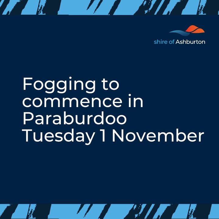 Fogging to commence in Paraburdoo Tuesday 1 November