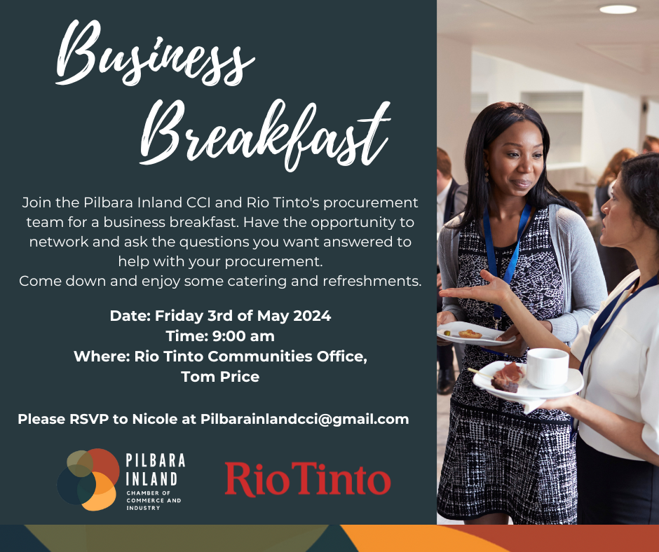Business Breakfast with PICCI and Rio Tinto