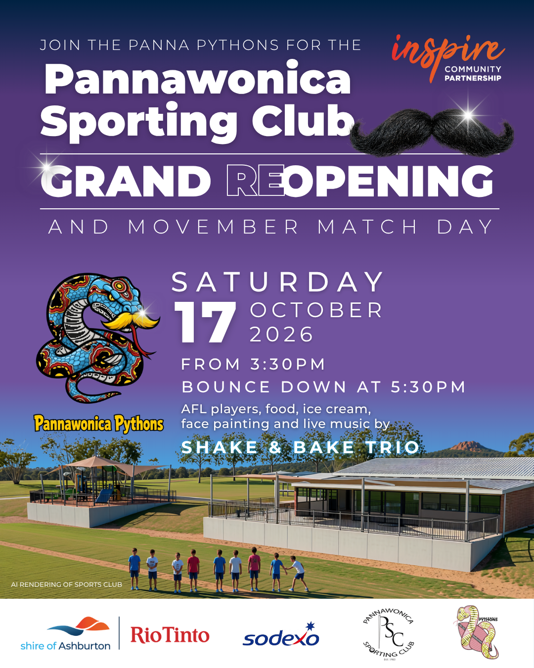 Pannawonica Sporting Club Grand Reopening