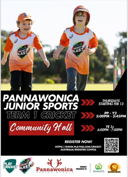Pannawonica Junior Sports Term1 Cricket