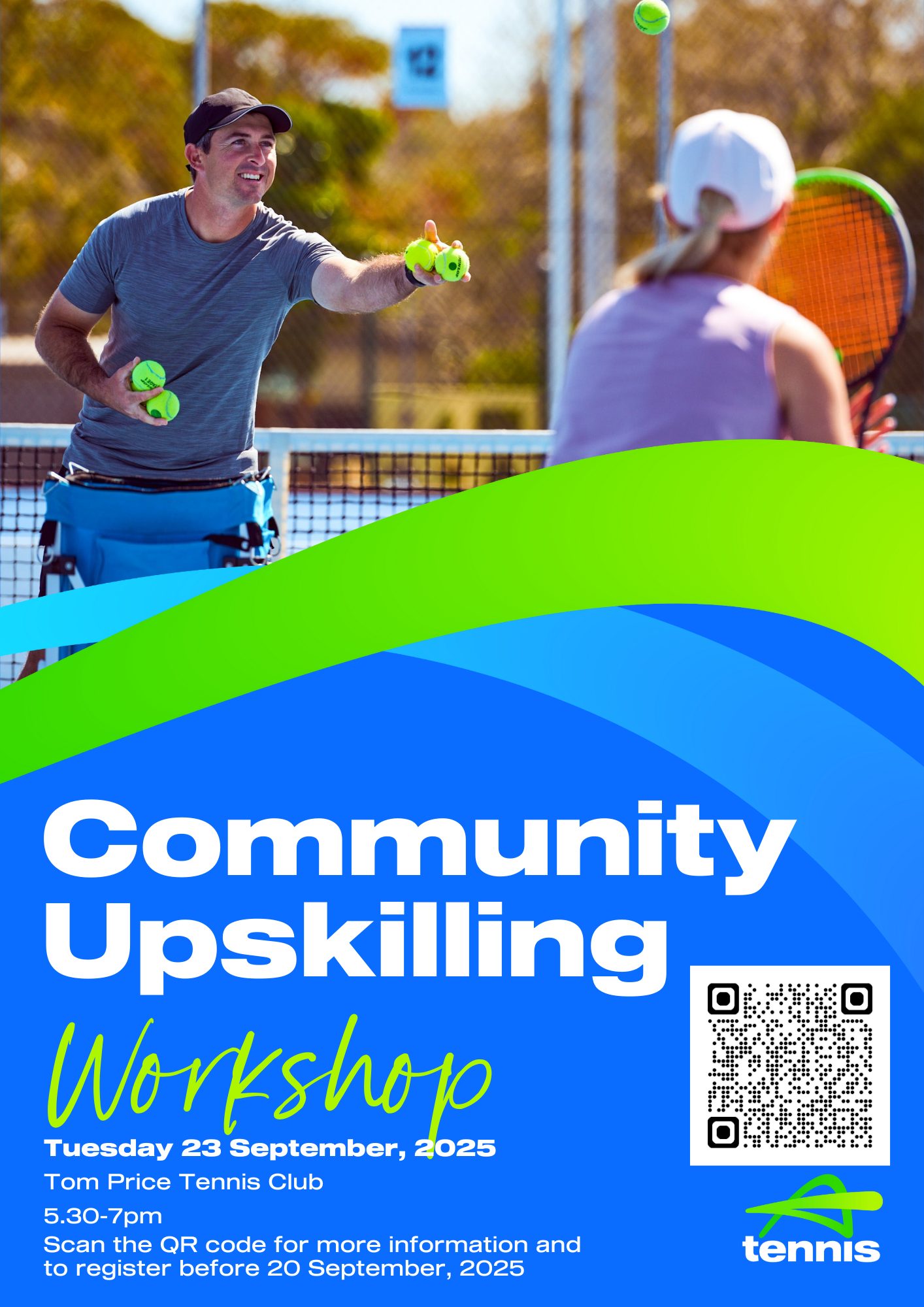 Tennis West Community Upskilling