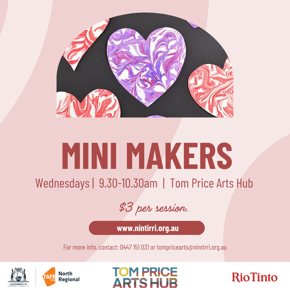 Mini Makers Art Workshop » Shire of Ashburton