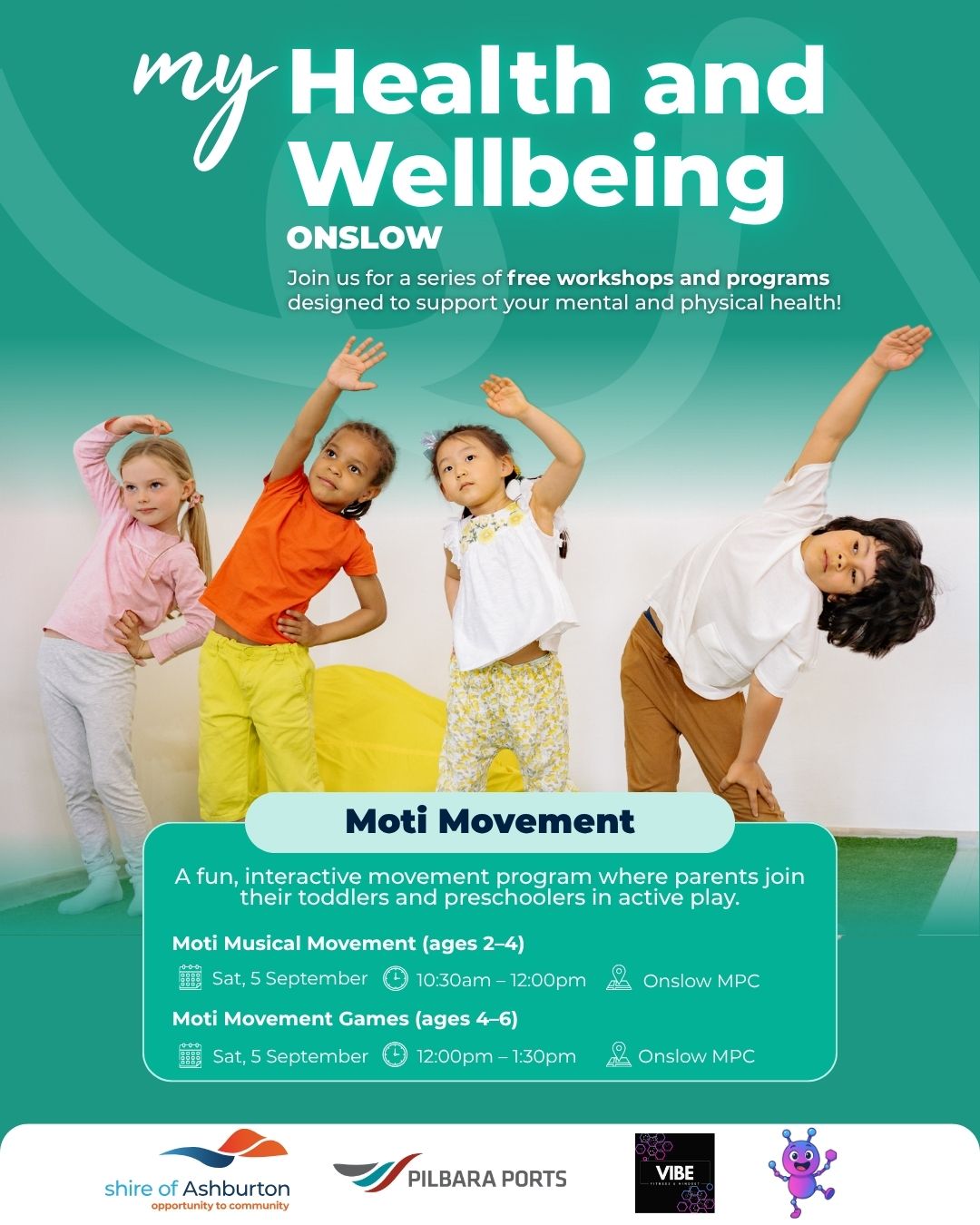 Onslow My Health and Wellbeing – Moti Movement
