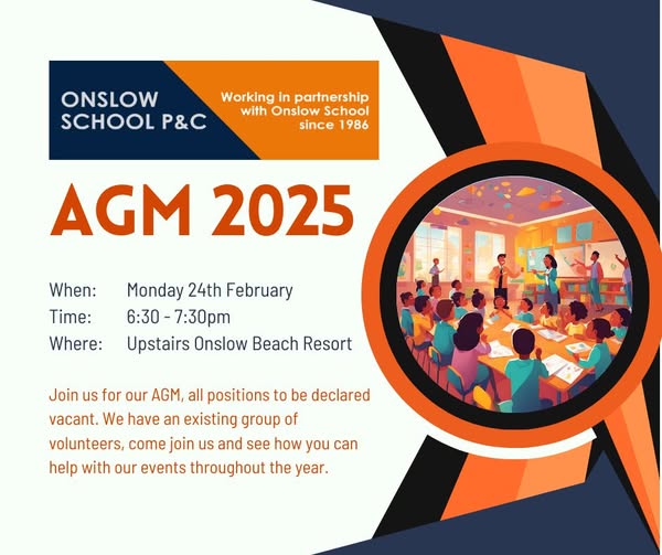 Onslow School P&C AGM