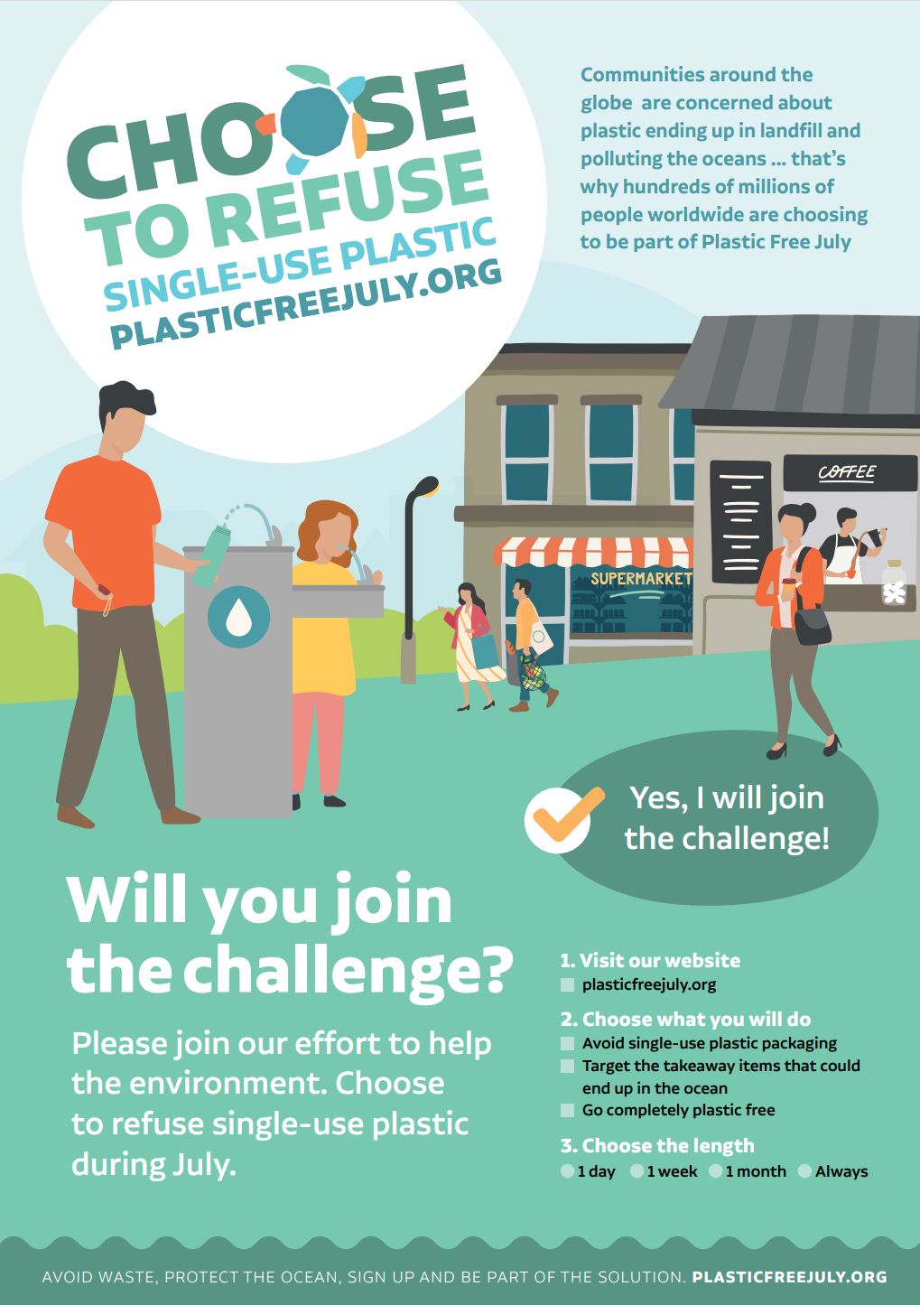 Plastic-free July