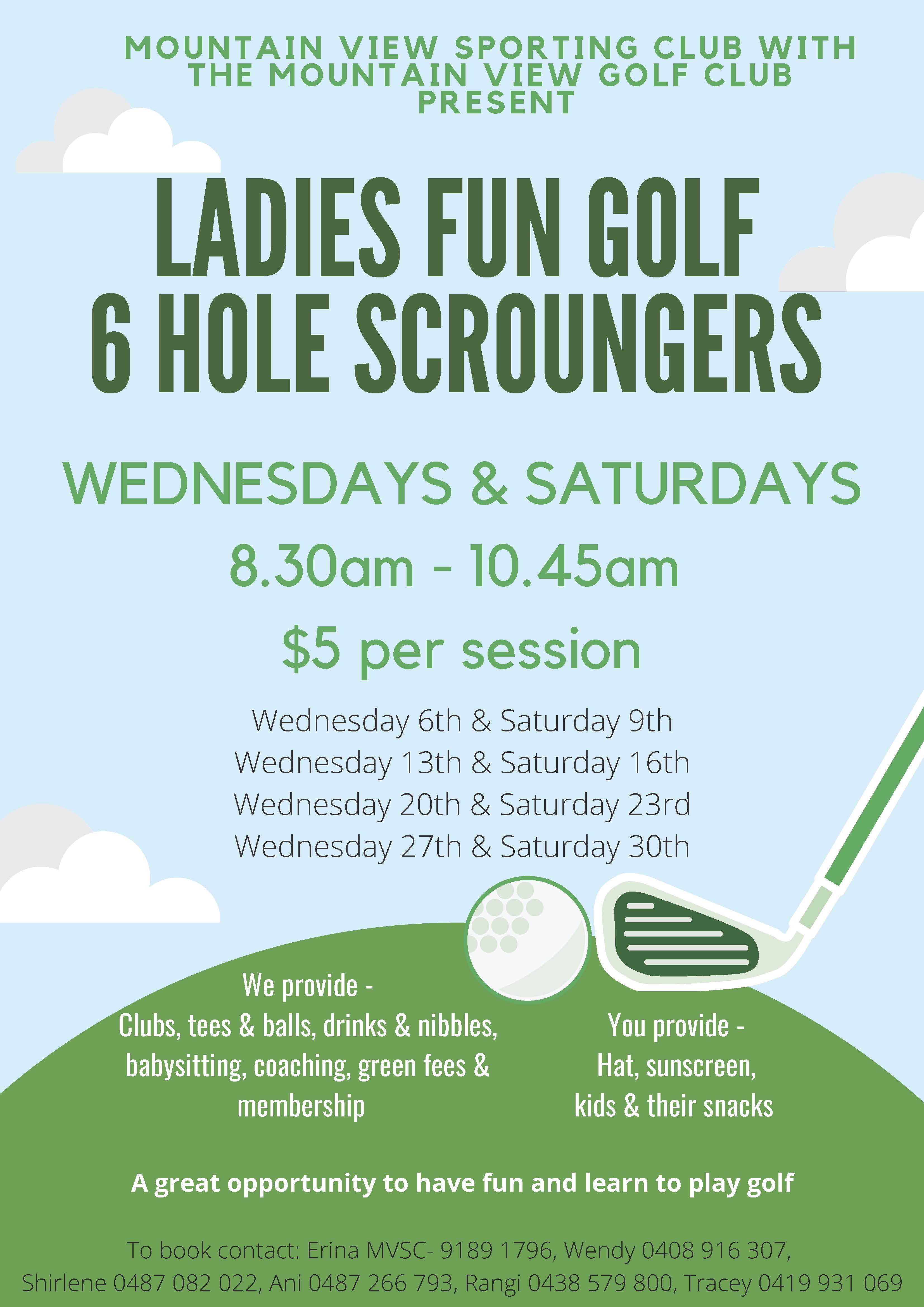 Ladies Golf