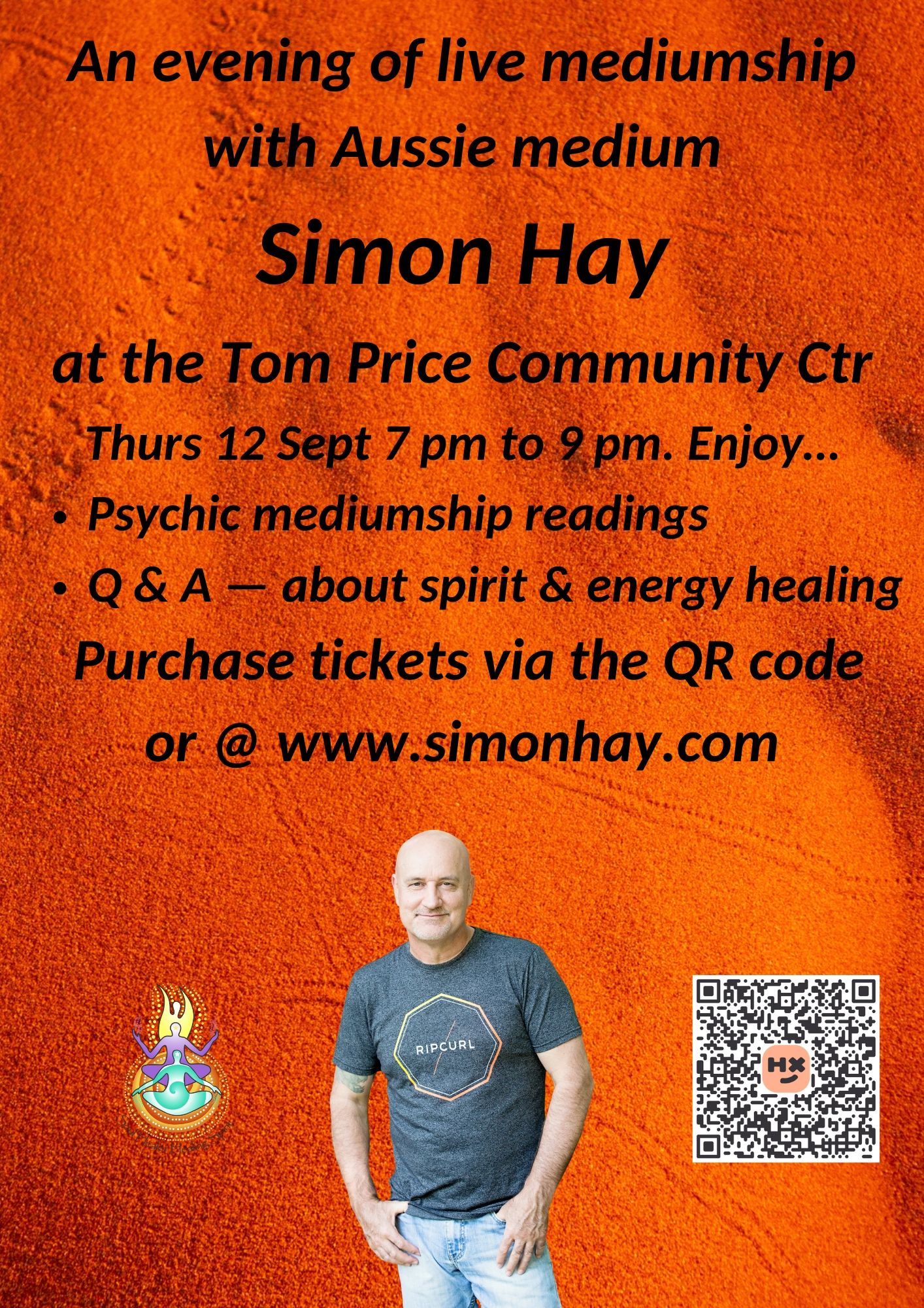 Psychic medium/healing demonstration