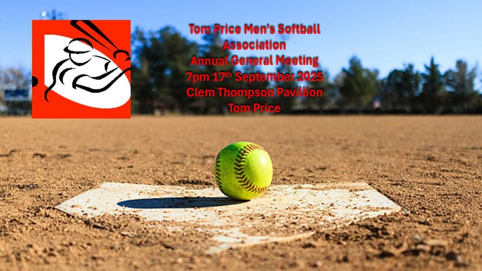 Tom Price Men's Softball AGM